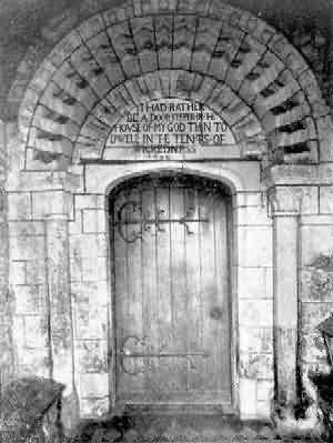 Axmouth: Norman Doorway