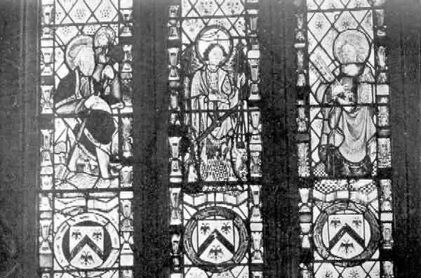 Doddiscombsleigh: St. Christopher Window