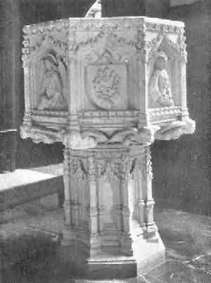 Plymouth, St. Andrew: Font