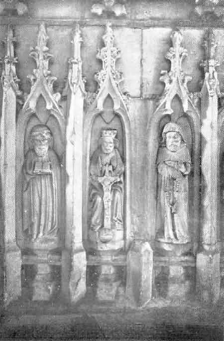 Plympton, St. Mary: Representation of the Holy Trinity