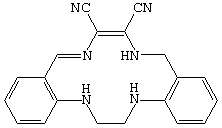 Chemical line formula of tetrazamacrocycle